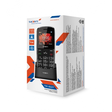 Мобильный телефон teXet TM-B227 Black - фото 8