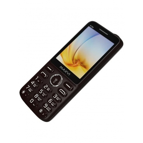 Мобильный телефон MAXVI K15n Brown - фото 3