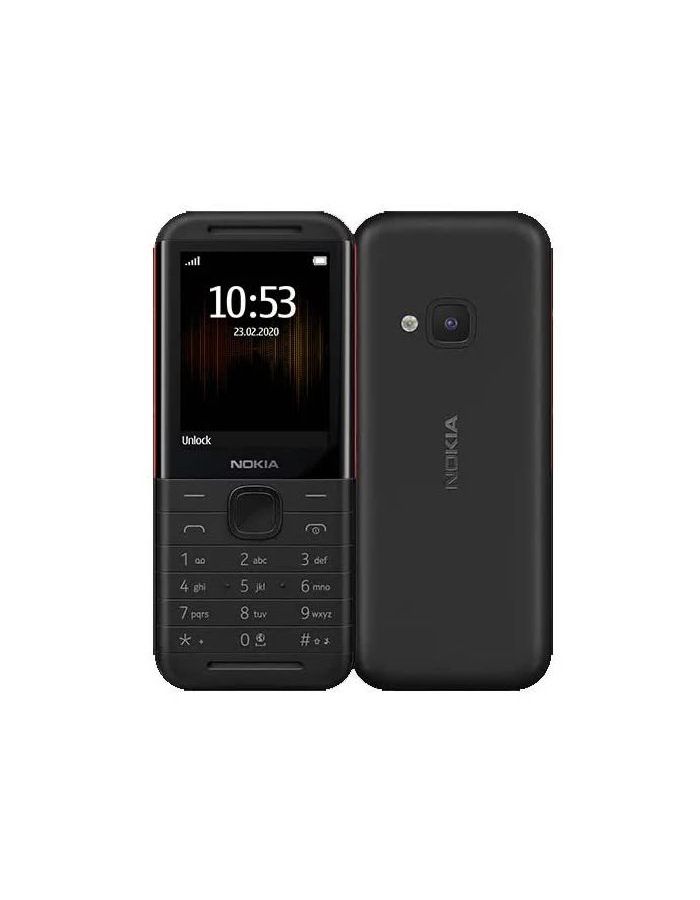 Мобильный телефон Nokia 5310 DS (TA-1212) Black/Red разъем зарядки для nokia 5310 xpressmusic