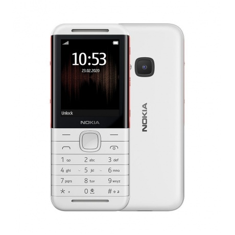 Мобильный телефон Nokia 5310 DS White/Red - фото 1