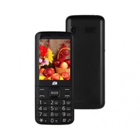 Мобильный телефон Ark Power 4 32Mb черный - фото 1