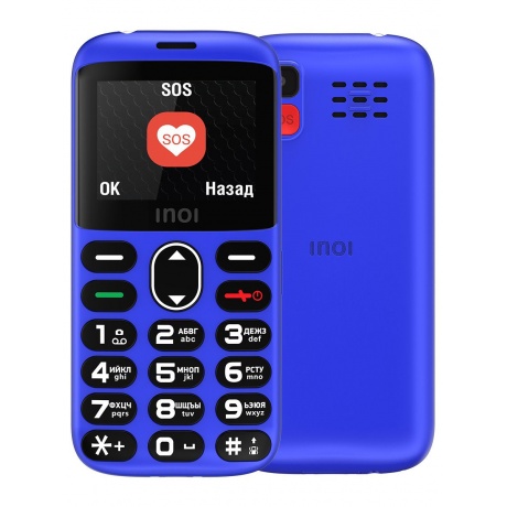 Мобильный телефон INOI 118B Blue - фото 1
