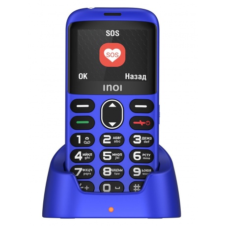 Мобильный телефон INOI 118B Blue - фото 2