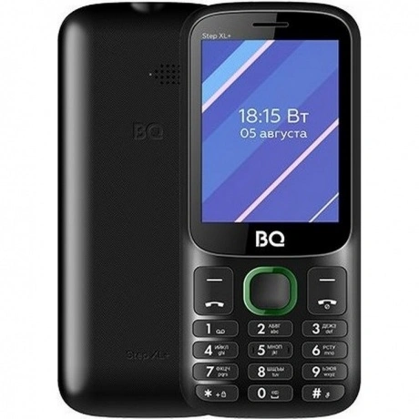 Мобильный телефон BQ 2820 Step XL+ Black/Green