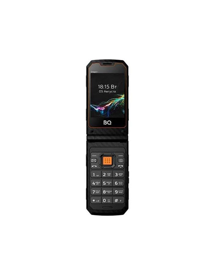 Мобильный телефон BQ 2822 Dragon Black/Orange мобильный телефон bq 2822 dragon синий