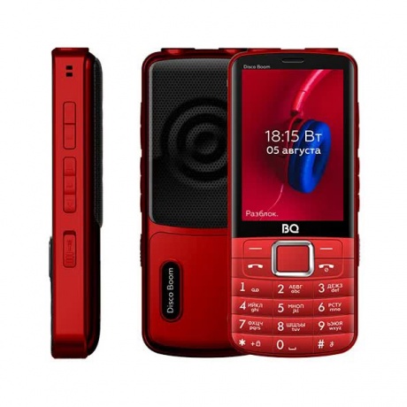 Мобильный телефон BQ 3587 Disco Boom Red - фото 1