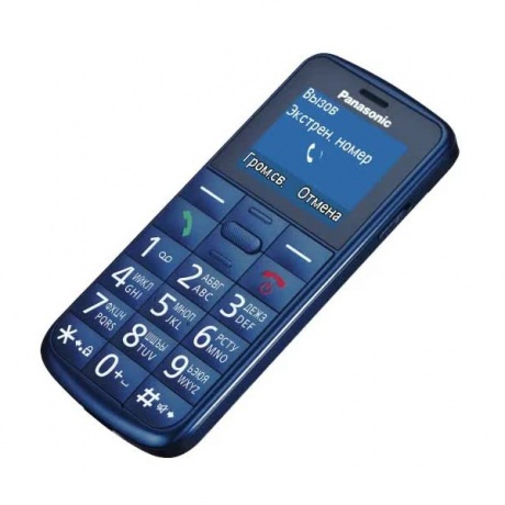 Мобильный телефон Panasonic KX-TU110RU Blue - фото 5