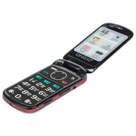 Мобильный телефон Onext Care-Phone 6 Red - фото 3