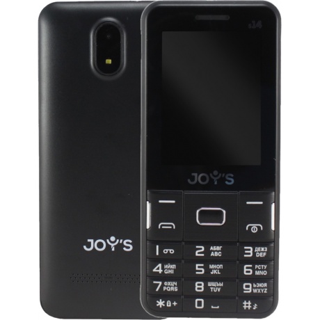 Мобильный телефон Joys S14 DS Black - фото 1