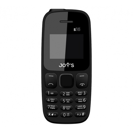 Мобильный телефон Joys S16 DS Black - фото 1