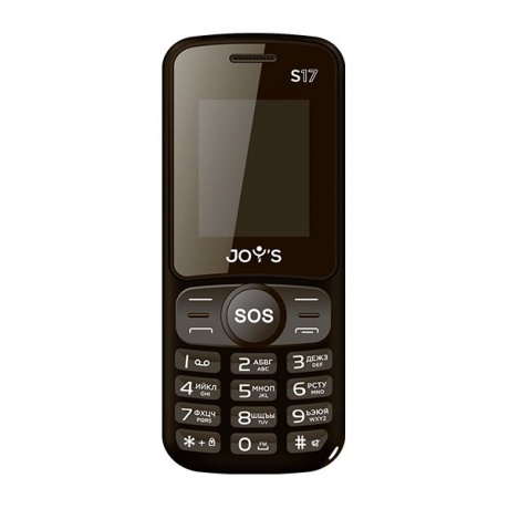 Мобильный телефон Joys S17 DS Black - фото 1