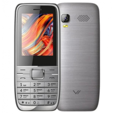 Мобильный телефон Vertex D533 Silver - фото 1