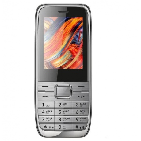 Мобильный телефон Vertex D533 Silver - фото 2