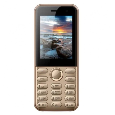 Мобильный телефон Vertex D567 Gold - фото 1