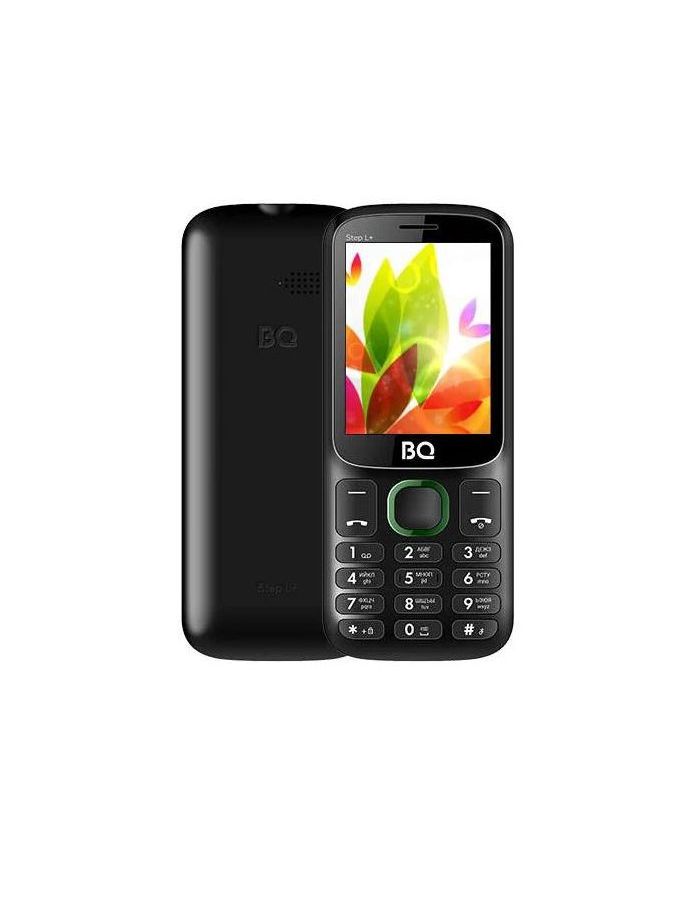 Мобильный телефон BQ 2440 Step L+ Black/Green мобильный телефон bq 2006 comfort green black
