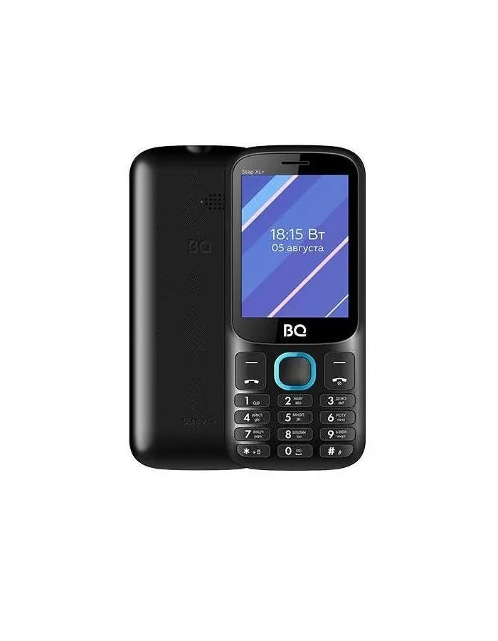 Мобильный телефон BQ 2820 Step XL+ Black/Blue - фото 1