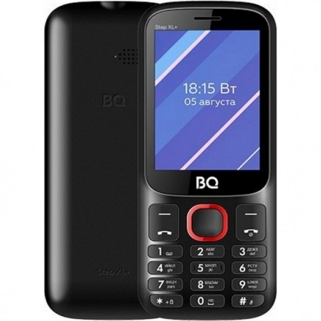 Мобильный телефон BQ 2820 Step XL+ Black/Red