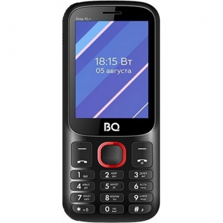 Мобильный телефон BQ 2820 Step XL+ Black/Red - фото 2