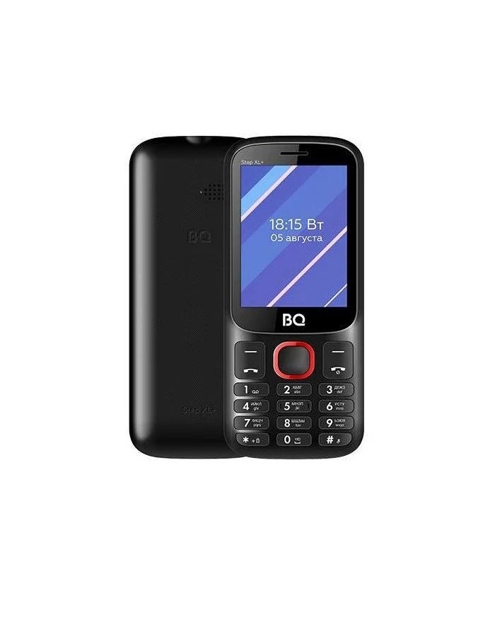 Мобильный телефон BQ 2820 Step XL+ Black/Red сотовый телефон bq step xl 2820 черный зеленый