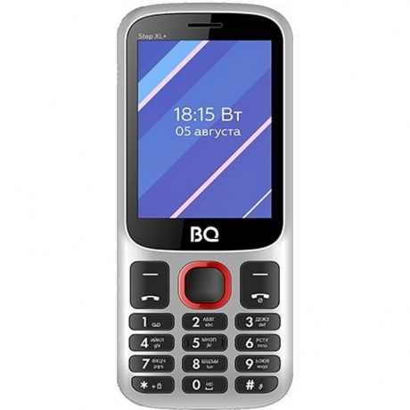 Мобильный телефон BQ 2820 Step XL+ White/Red - фото 3