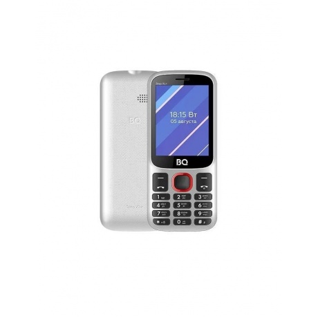 Мобильный телефон BQ 2820 Step XL+ White/Red - фото 1