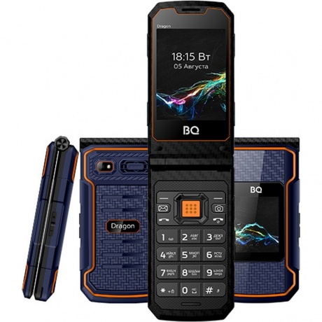 Мобильный телефон BQ 2822 Dragon Blue - фото 1