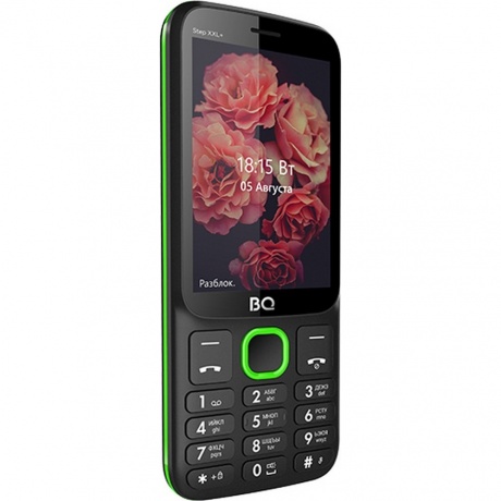 Мобильный телефон BQ 3590 Step XXL+ Black/Green - фото 2