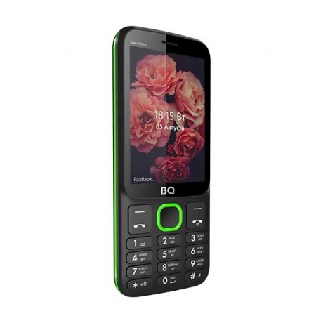 Мобильный телефон BQ 3590 Step XXL+ Black/Green - фото 3