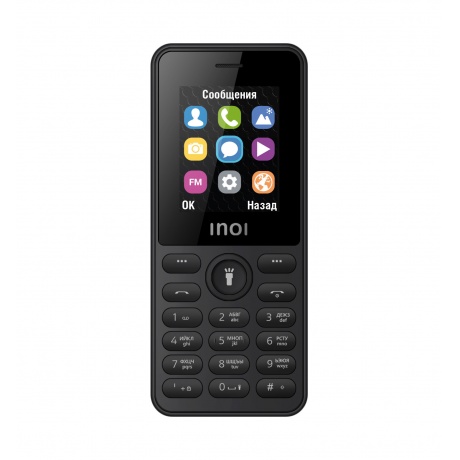 Мобильный телефон INOI 109 Black - фото 2