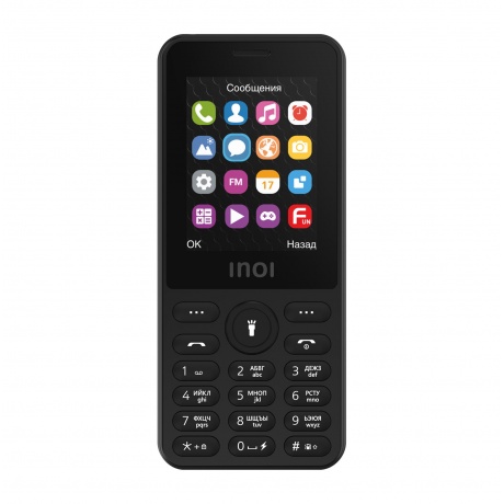 Мобильный телефон INOI 249 Black - фото 2