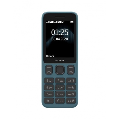 Мобильный телефон Nokia 125 DS Blue - фото 1