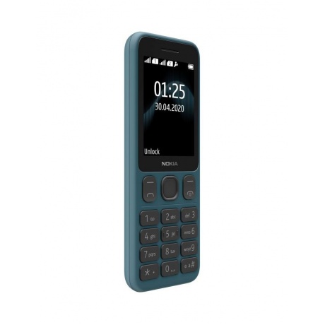 Мобильный телефон Nokia 125 DS Blue - фото 3