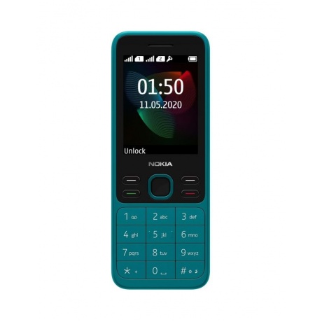 Мобильный телефон Nokia 150 Dual sim (2020) Cyan - фото 2