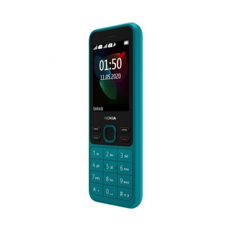 Мобильный телефон Nokia 150 Dual sim (2020) Cyan - фото 4