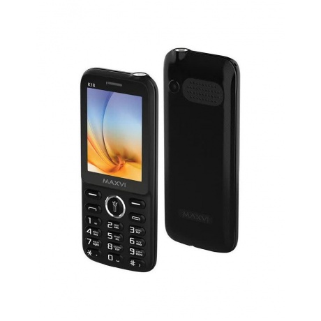 Мобильный телефон MAXVI K18 BLACK - фото 1