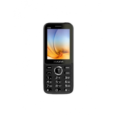Мобильный телефон MAXVI K18 BLACK - фото 5