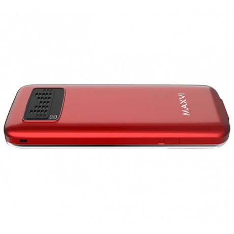 Мобильный телефон MAXVI P18 RED (3 SIM) - фото 5