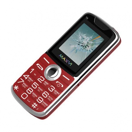 Мобильный телефон MAXVI T8 RED - фото 3