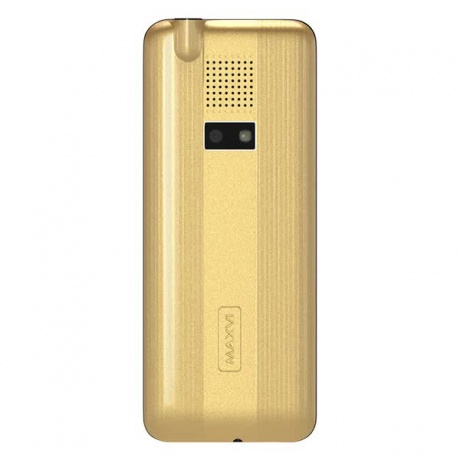 Мобильный телефон MAXVI X900 GOLD (2 SIM) - фото 3