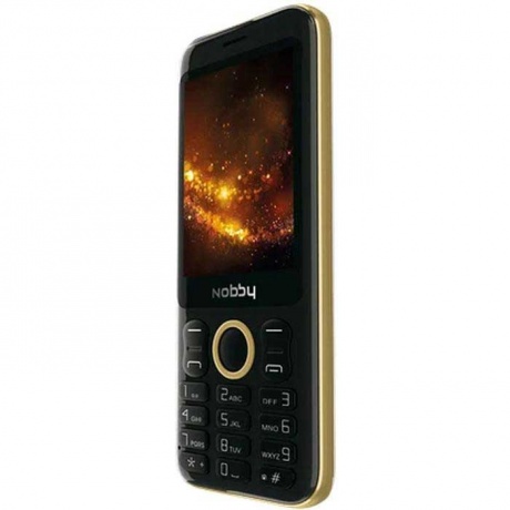 Мобильный телефон Nobby 321 Black/Gold - фото 3