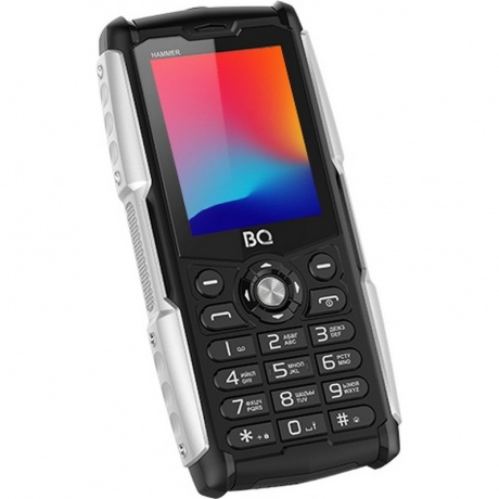Мобильный телефон BQ 2449 Hammer Black - фото 2