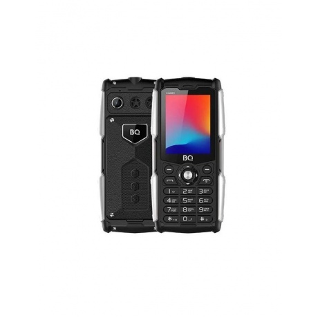 Мобильный телефон BQ 2449 HAMMER BLACK (2 SIM) - фото 1