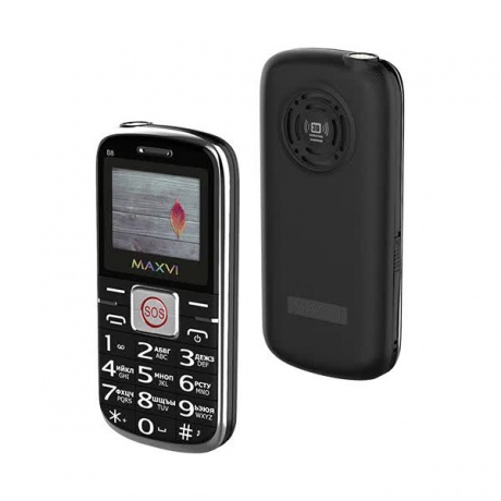 Мобильный телефон MAXVI B8 BLACK - фото 1