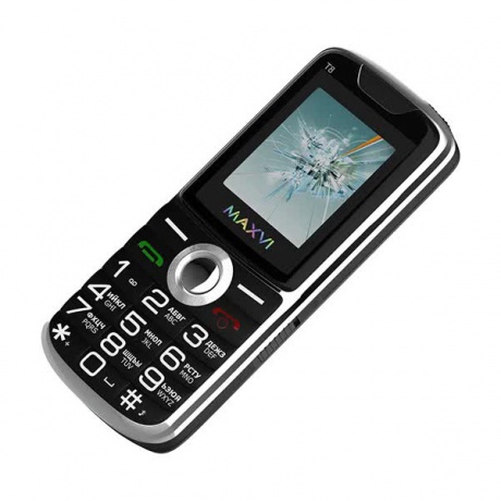 Мобильный телефон MAXVI T8 BLACK - фото 8
