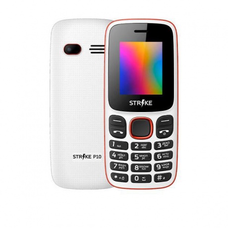 Мобильный телефон STRIKE P10 WHITE - фото 1