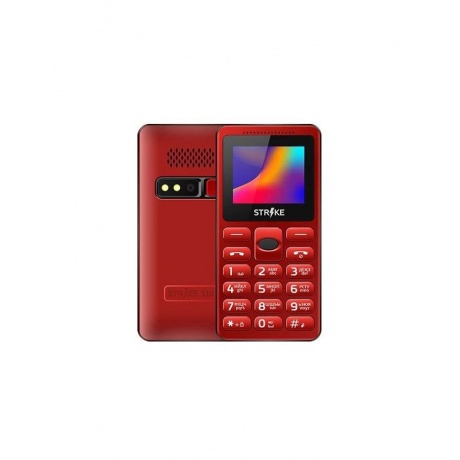 Мобильный телефон STRIKE S10 RED - фото 1