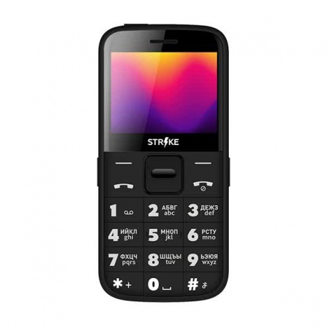 Мобильный телефон STRIKE S20 BLACK - фото 3
