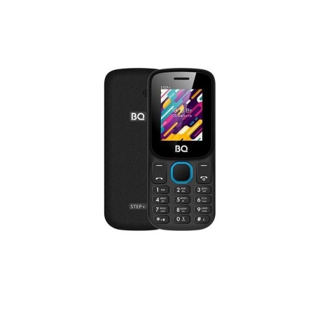 Мобильный телефон BQ 1848 STEP+ BLACK BLUE (2 SIM) - фото 1