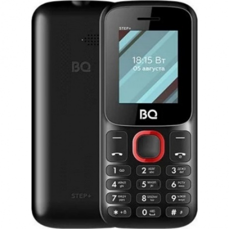 Мобильный телефон BQ 1848 STEP+ BLACK RED (2 SIM) - фото 2