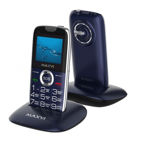 Мобильный телефон MAXVI B10 Blue - фото 1